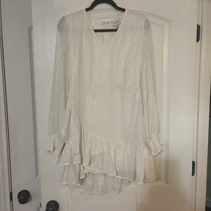Whit mini dress